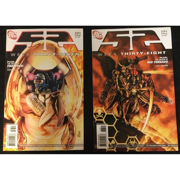 52 Comic Book by DC Comics Lot of 12 circa. 2007 - Picture 5 of 11